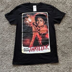 Black Michael Jackson Thriller T-Shirt